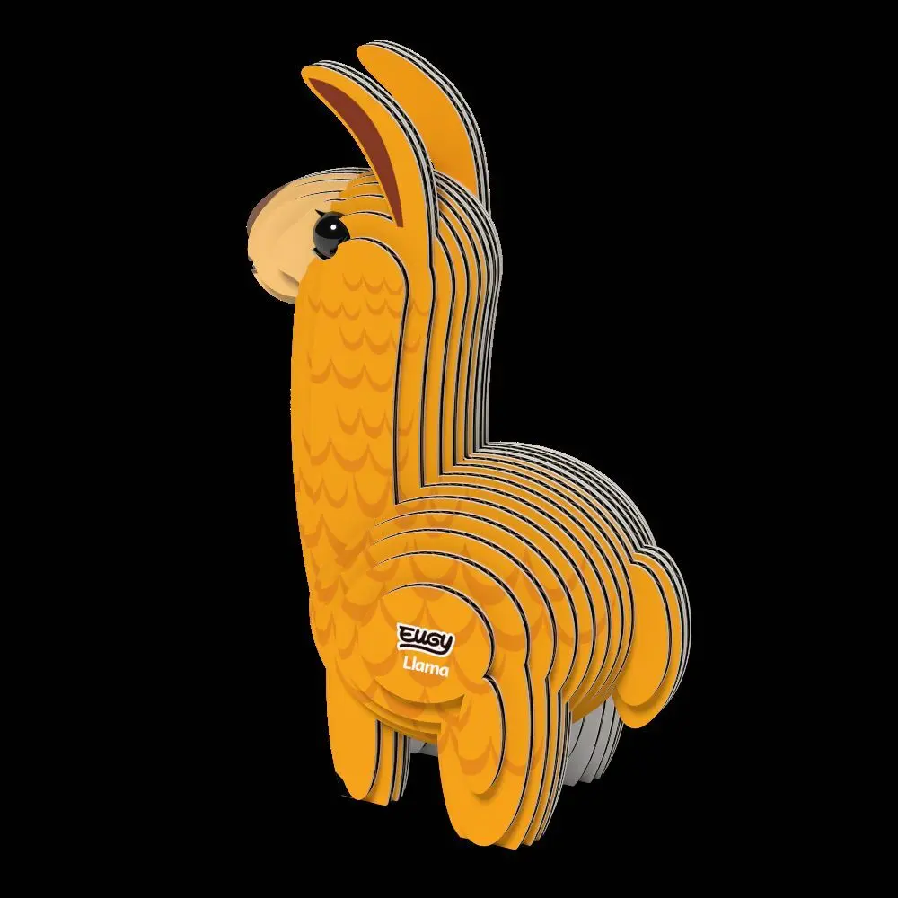 Bild: 9421035150323 | EUGY - 3D Bastelset Lama | Kit (Bastelset) | In Karton | 650034 | 2026