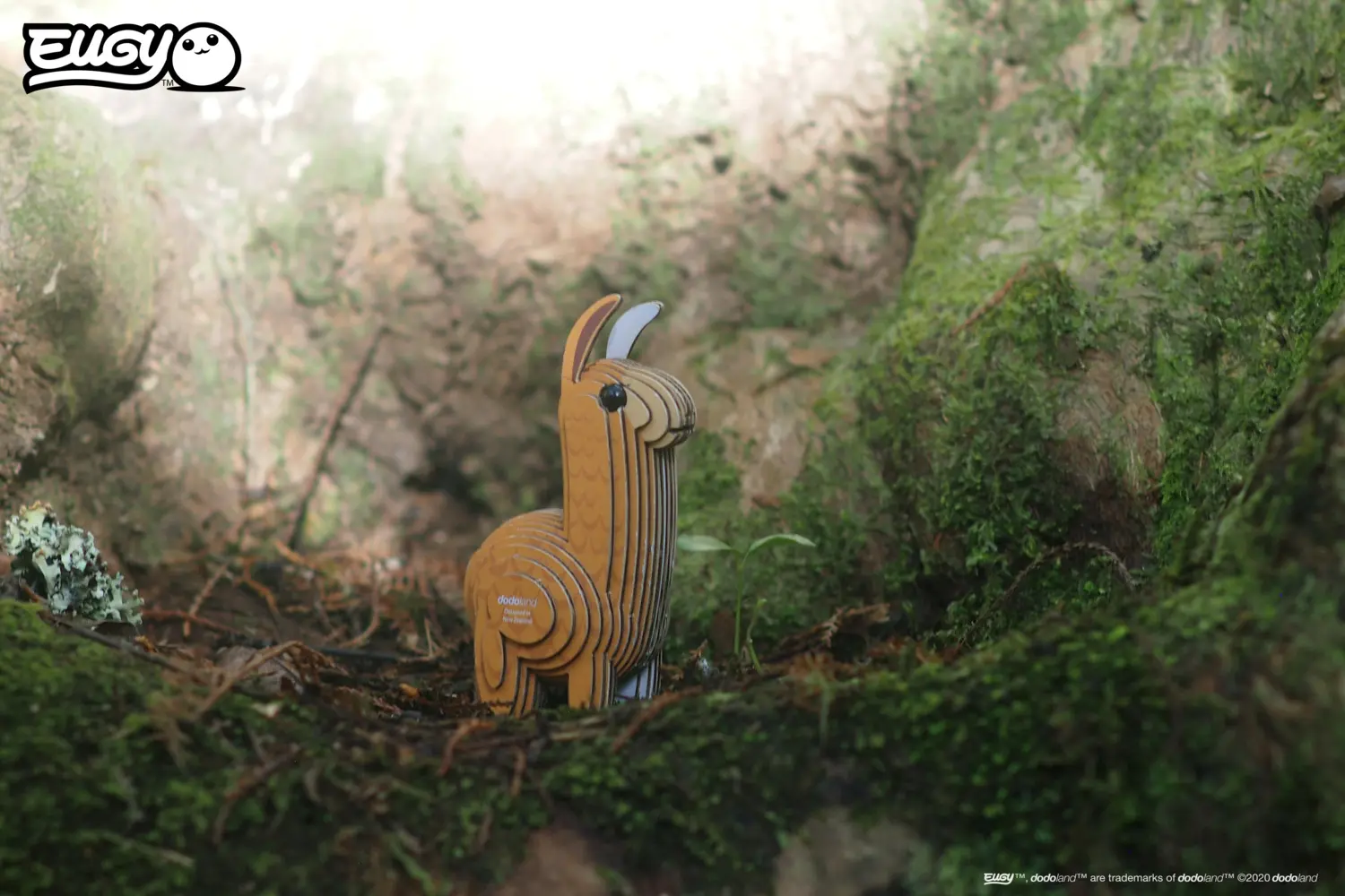Bild: 9421035150323 | EUGY - 3D Bastelset Lama | Kit (Bastelset) | In Karton | 650034 | 2026