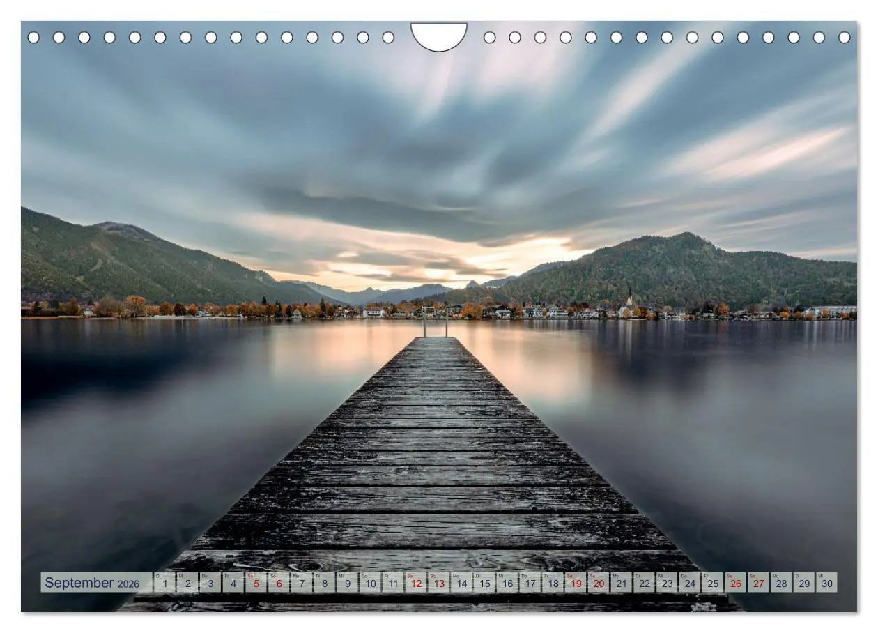 Bild: 9783457360323 | Malerischer Tegernsee (Wandkalender 2026 DIN A4 quer), CALVENDO...