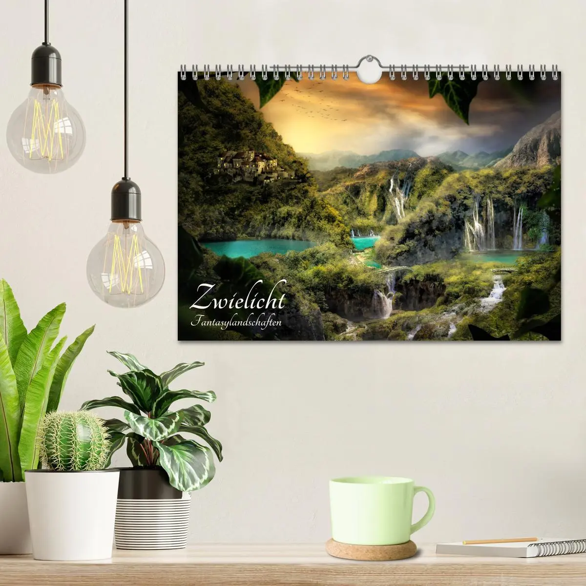 Bild: 9783516070323 | Zwielicht - Fantasylandschaften (Wandkalender 2026 DIN A4 quer),...