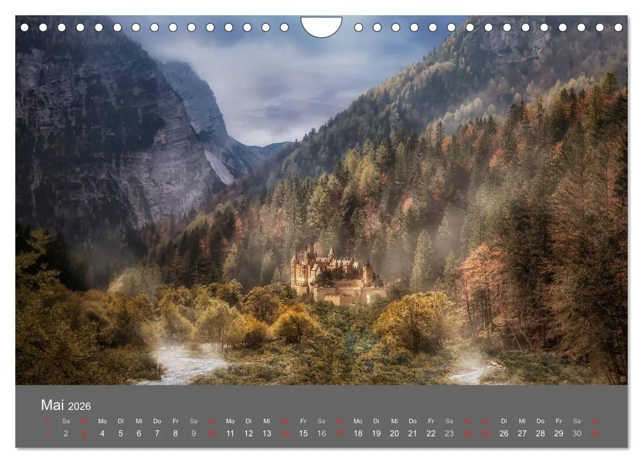 Bild: 9783516070323 | Zwielicht - Fantasylandschaften (Wandkalender 2026 DIN A4 quer),...