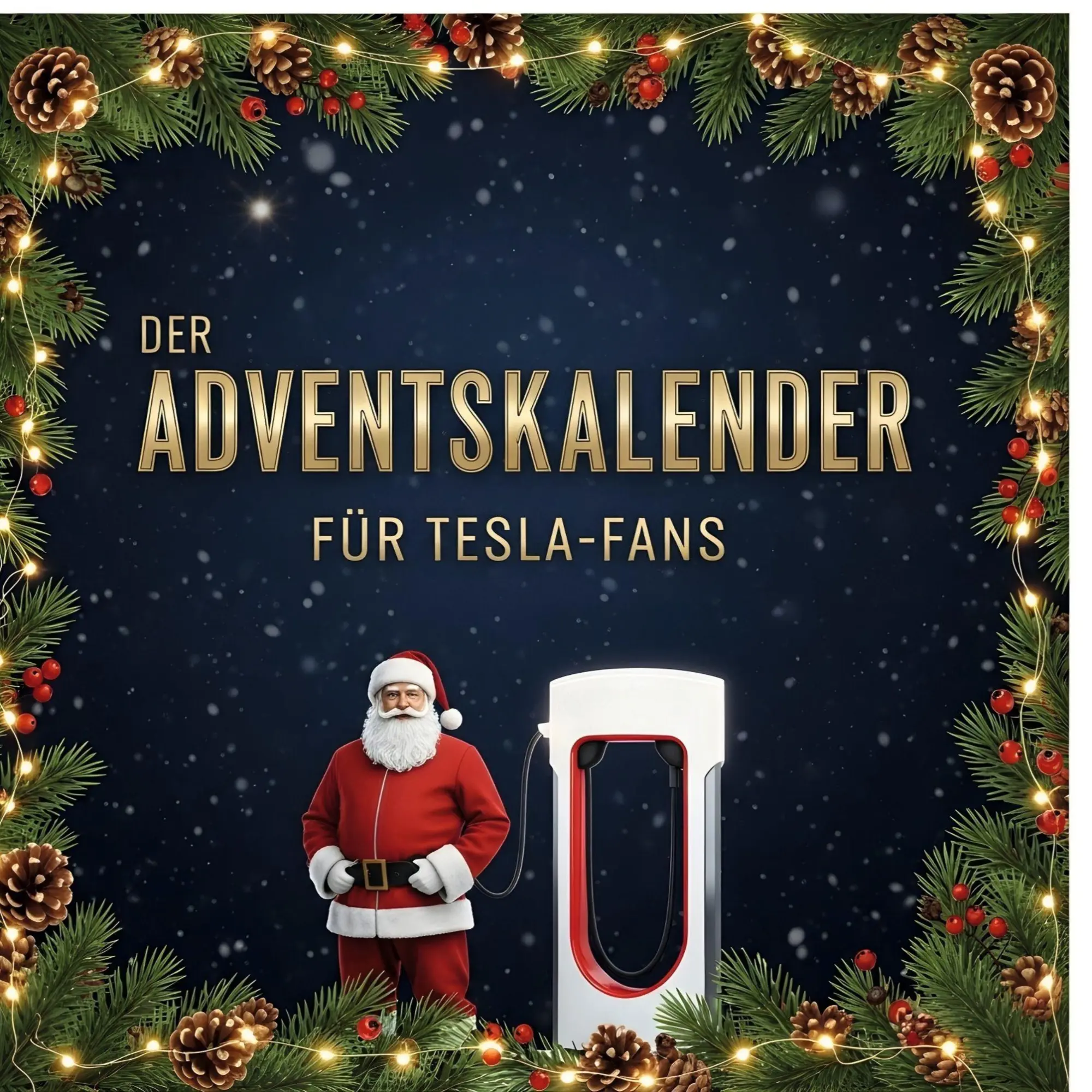 Cover: 9783695340323 | Der Adventskalender für Tesla-Fans | Elias Lehmann | Taschenbuch