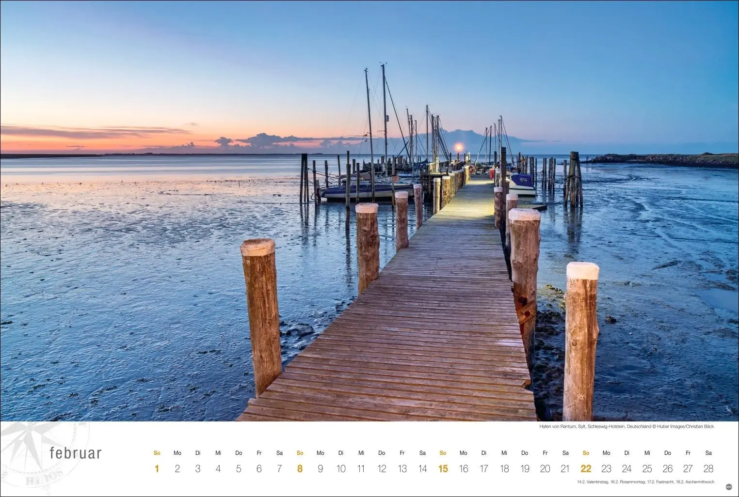 Bild: 9783756410323 | Nordsee Globetrotter Kalender 2026 - Von frischem Wind und weiten...