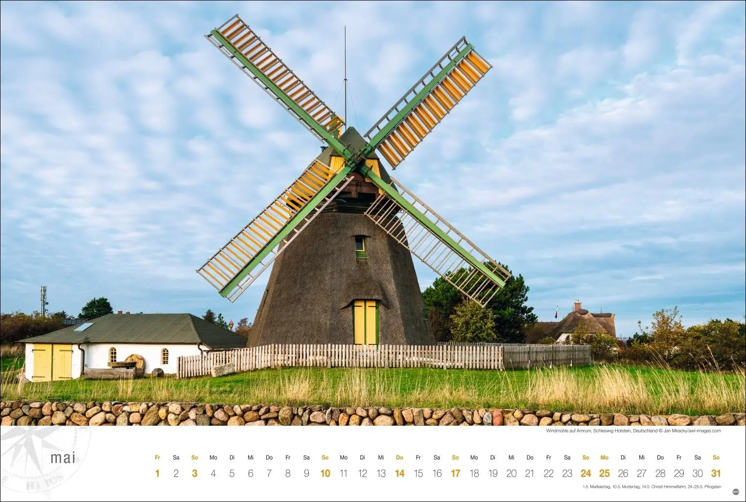Bild: 9783756410323 | Nordsee Globetrotter Kalender 2026 - Von frischem Wind und weiten...