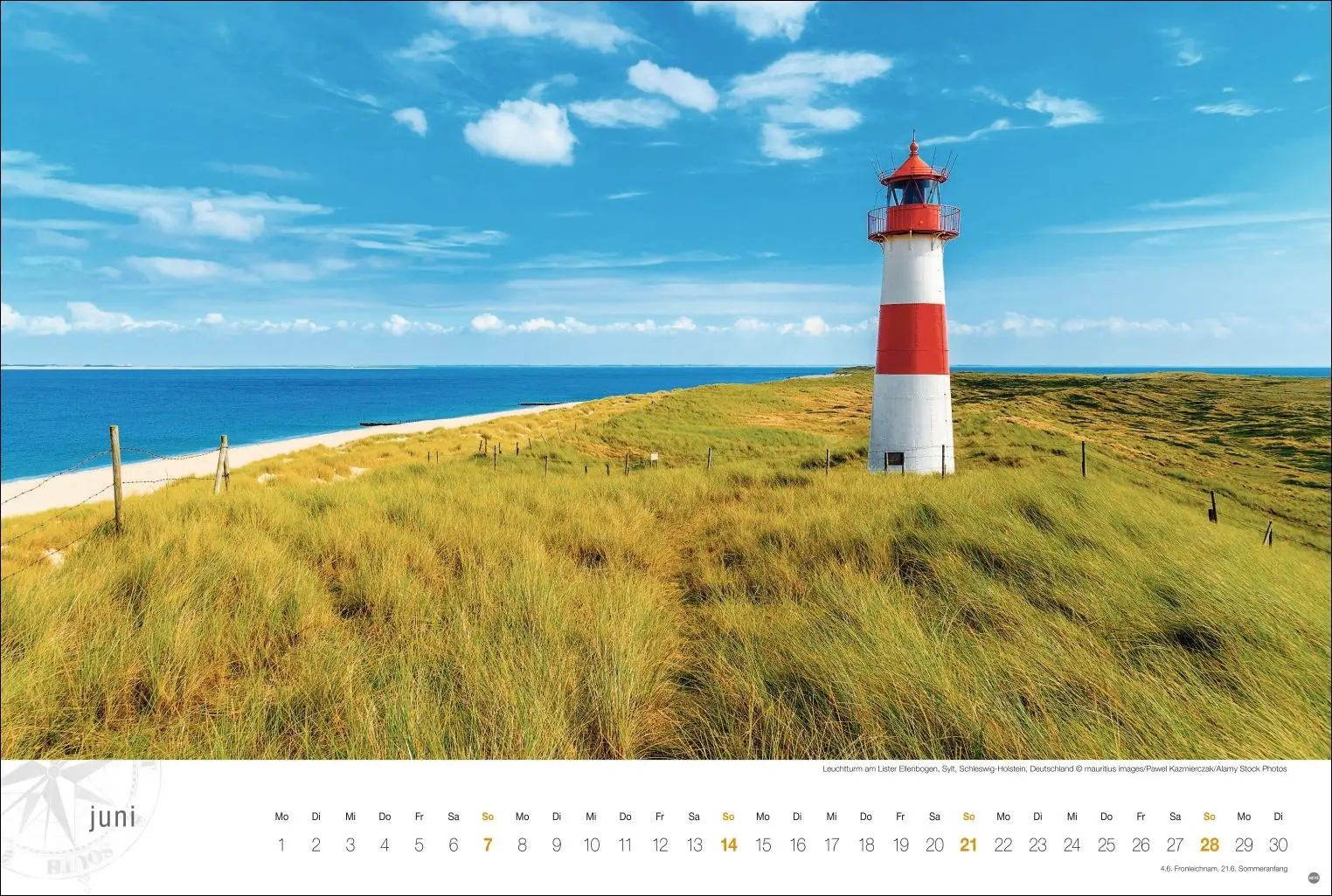 Bild: 9783756410323 | Nordsee Globetrotter Kalender 2026 - Von frischem Wind und weiten...