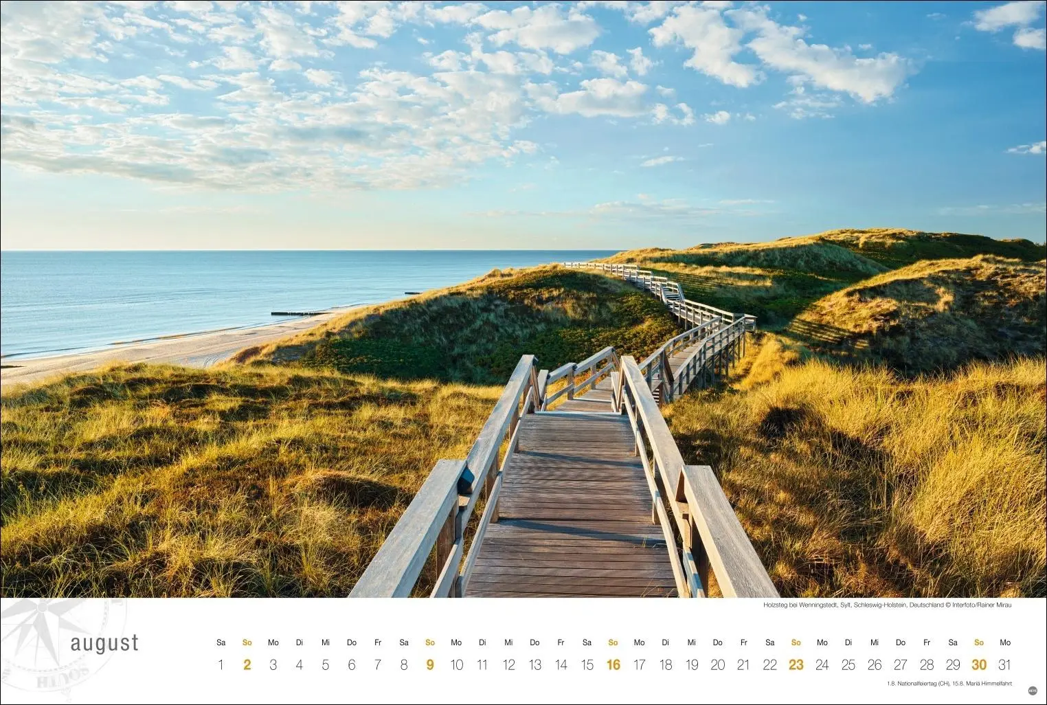 Bild: 9783756410323 | Nordsee Globetrotter Kalender 2026 - Von frischem Wind und weiten...