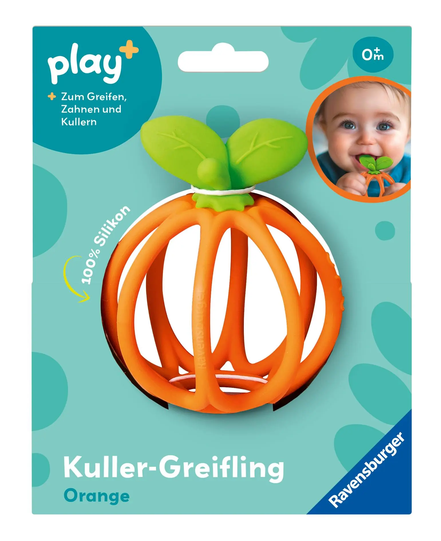Cover: 4005555340423 | Play+ Kuller-Greifling: Orange - ab 0 Monate | Spiel | Play+ | Deutsch