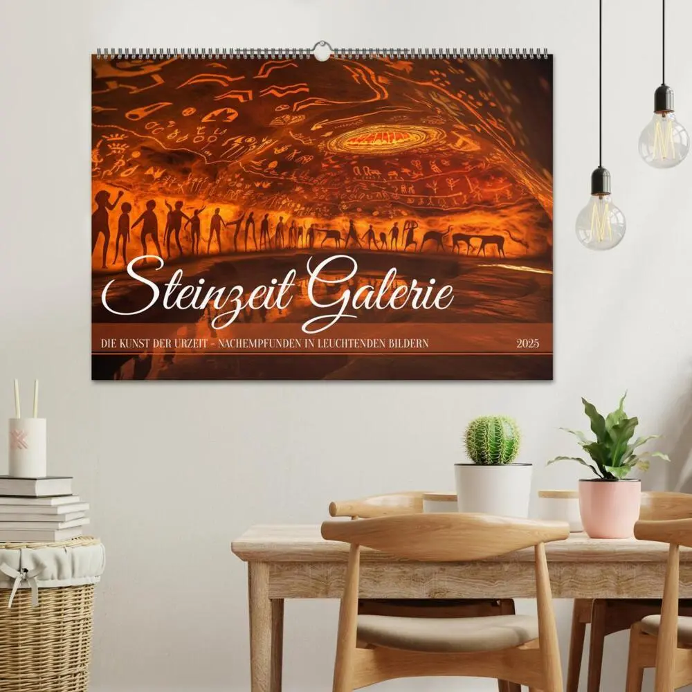 Bild: 9783383860423 | Steinzeit Galerie (Wandkalender 2025 DIN A2 quer), CALVENDO...