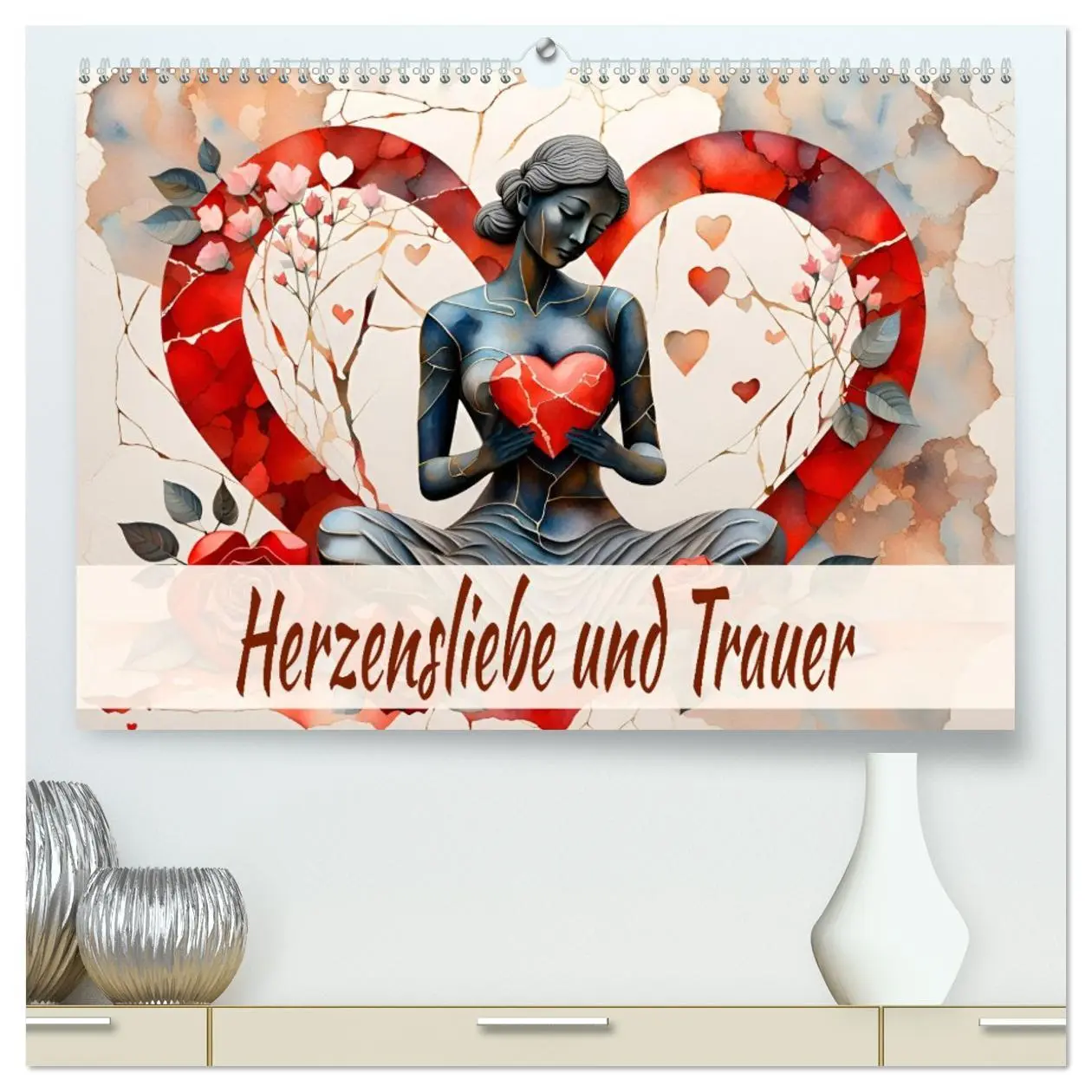 Cover: 9783457420423 | Herzensliebe und Trauer (hochwertiger Premium Wandkalender 2026 DIN...