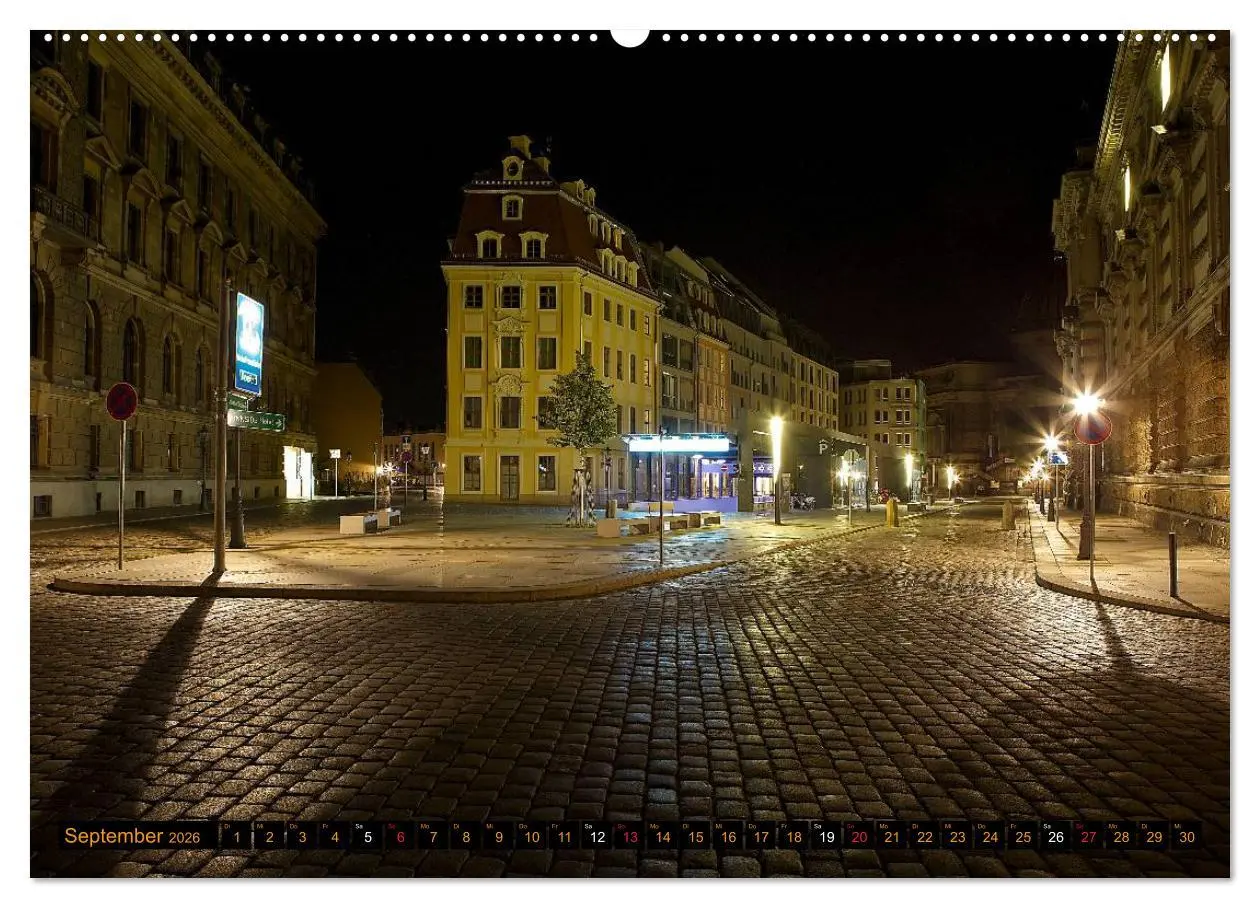 Bild: 9783516130423 | Eine Nacht in Dresden (hochwertiger Premium Wandkalender 2026 DIN...