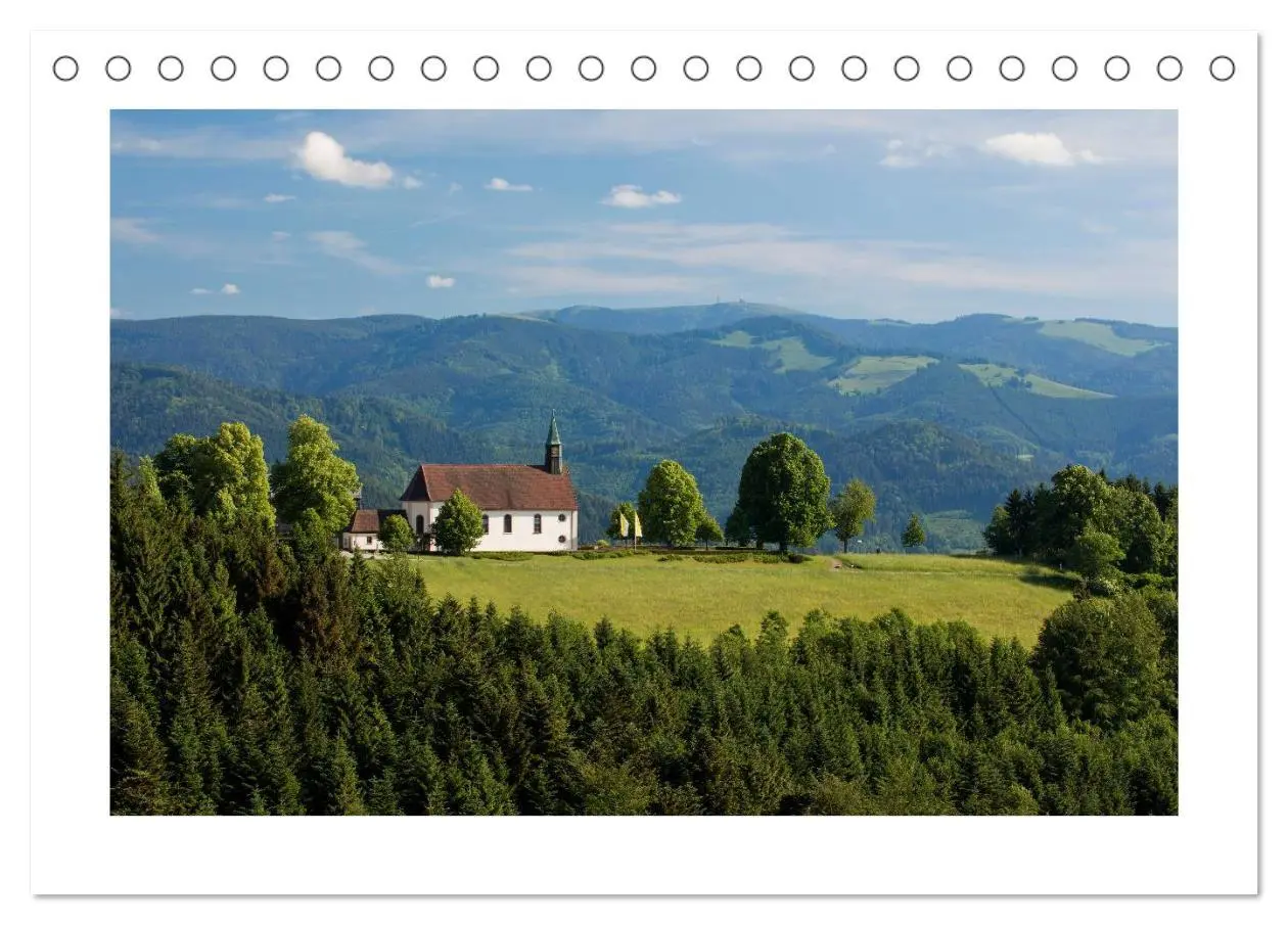 Cover: 9783516200423 | Schwarzwald 2026 (Tischkalender 2026 DIN A5 quer), CALVENDO...