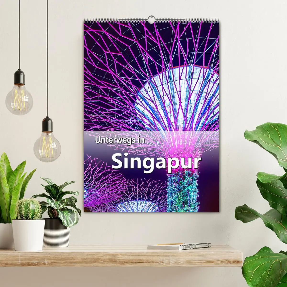 Bild: 9783516370423 | Unterwegs in Singapur (Wandkalender 2026 DIN A2 hoch), CALVENDO...