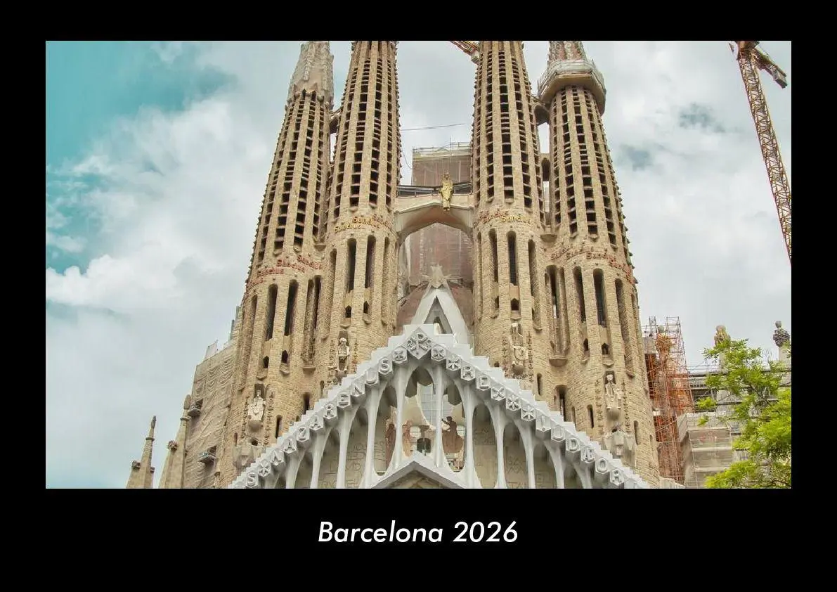 Cover: 9783695400423 | Barcelona 2026 Fotokalender DIN A3 | Tobias Becker | Kalender | 2026