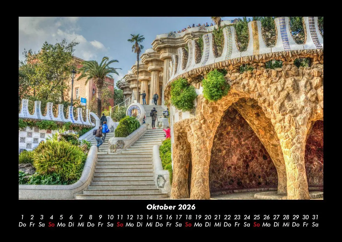 Bild: 9783695400423 | Barcelona 2026 Fotokalender DIN A3 | Tobias Becker | Kalender | 2026