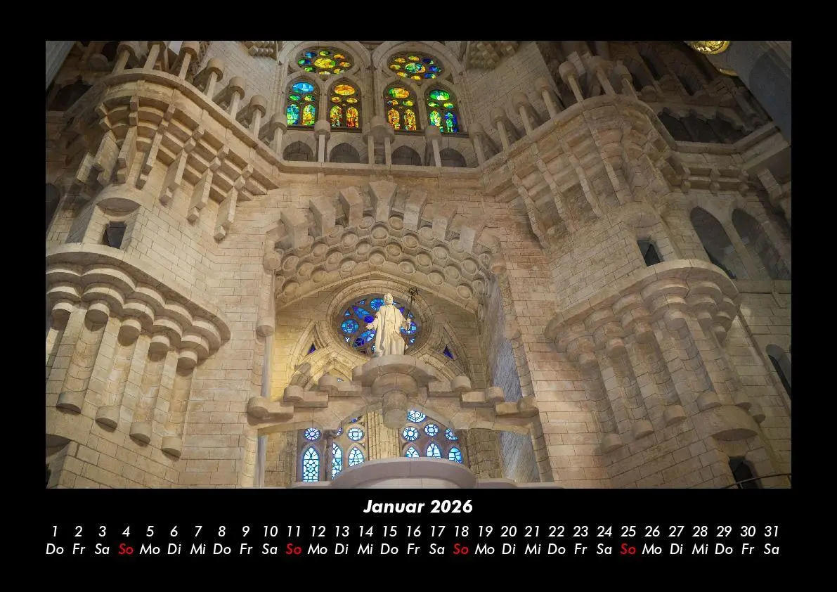 Bild: 9783695400423 | Barcelona 2026 Fotokalender DIN A3 | Tobias Becker | Kalender | 2026