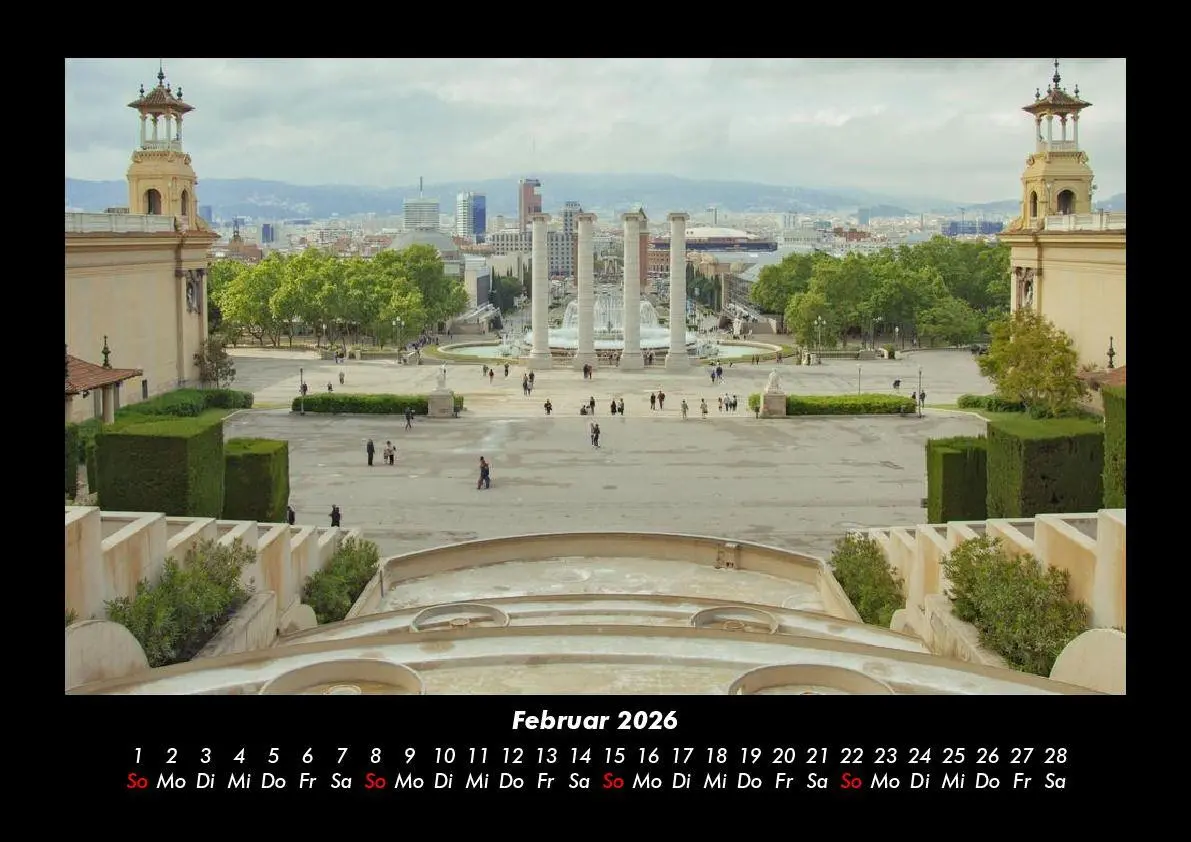 Bild: 9783695400423 | Barcelona 2026 Fotokalender DIN A3 | Tobias Becker | Kalender | 2026