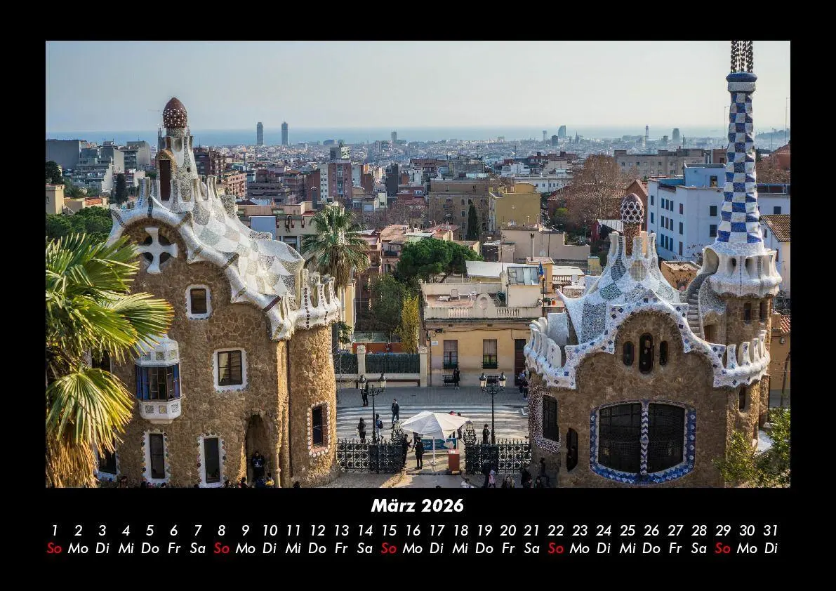 Bild: 9783695400423 | Barcelona 2026 Fotokalender DIN A3 | Tobias Becker | Kalender | 2026