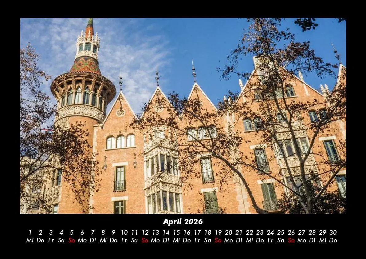 Bild: 9783695400423 | Barcelona 2026 Fotokalender DIN A3 | Tobias Becker | Kalender | 2026