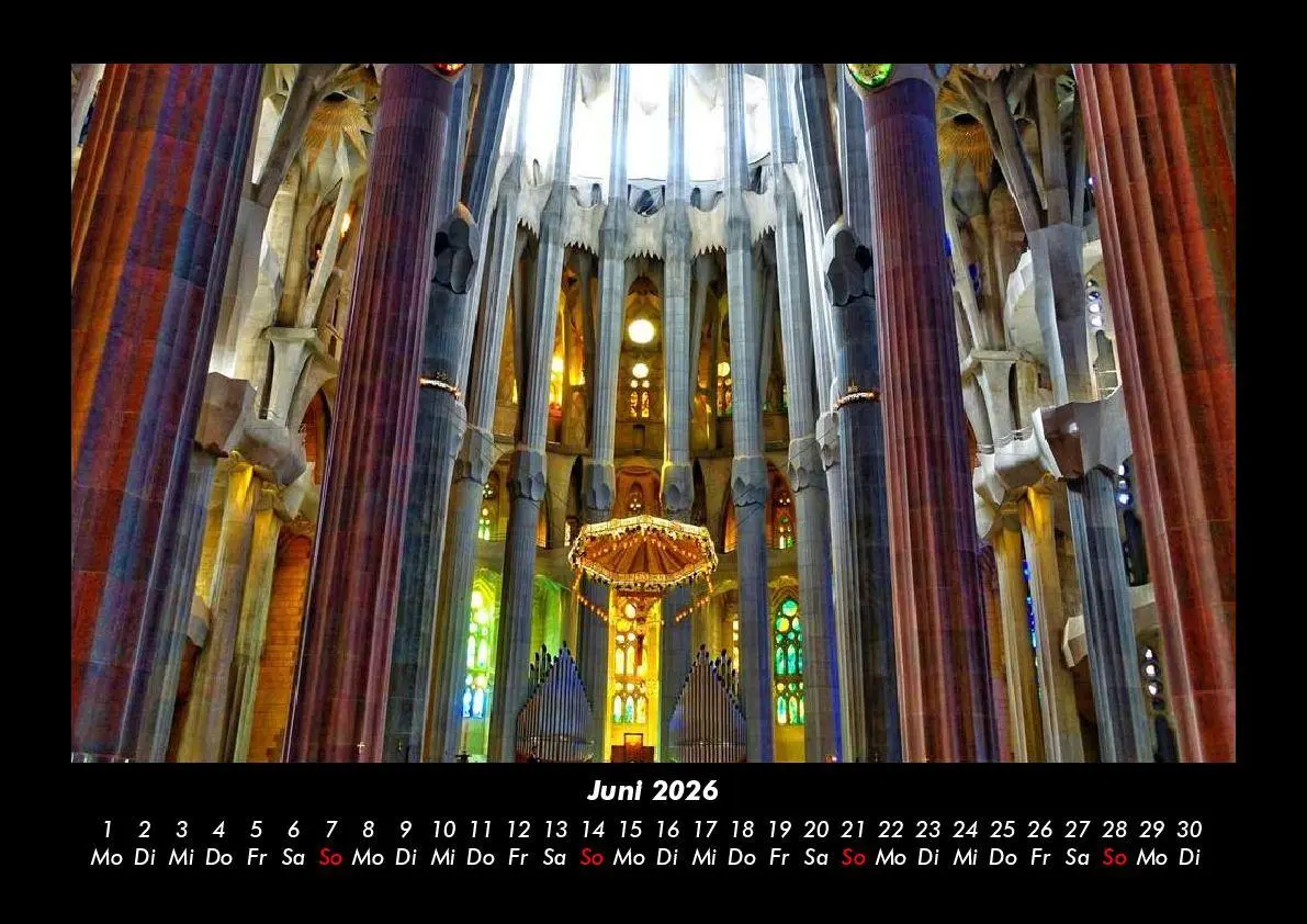 Bild: 9783695400423 | Barcelona 2026 Fotokalender DIN A3 | Tobias Becker | Kalender | 2026
