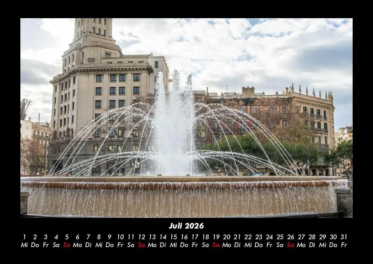 Bild: 9783695400423 | Barcelona 2026 Fotokalender DIN A3 | Tobias Becker | Kalender | 2026