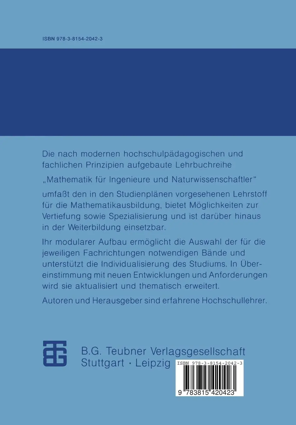 Rückseite: 9783815420423 | Integralrechnung für Funktionen mit mehreren Variablen | Pforr | Buch