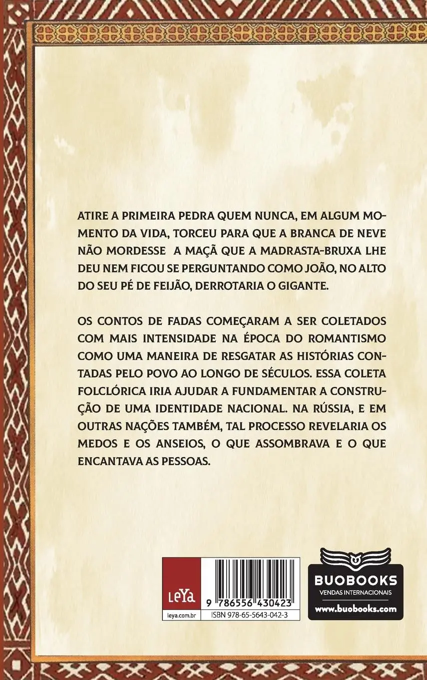 Rückseite: 9786556430423 | O pássaro de fogo e outros contos de fadas russos | Adriana Moura
