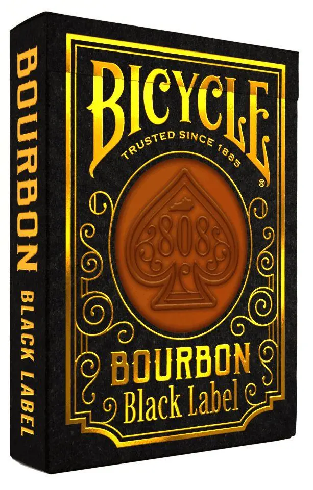Cover: 73854100523 | Bicycle® Bourbon Black Label (Designer Spielkarten, Poker, Skat...)