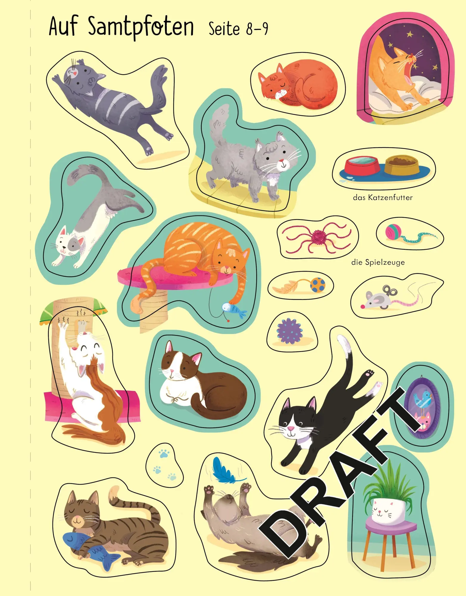 Bild: 9781035700523 | Mein erstes Stickerbuch: Haustiere | Kristie Pickersgill | Taschenbuch