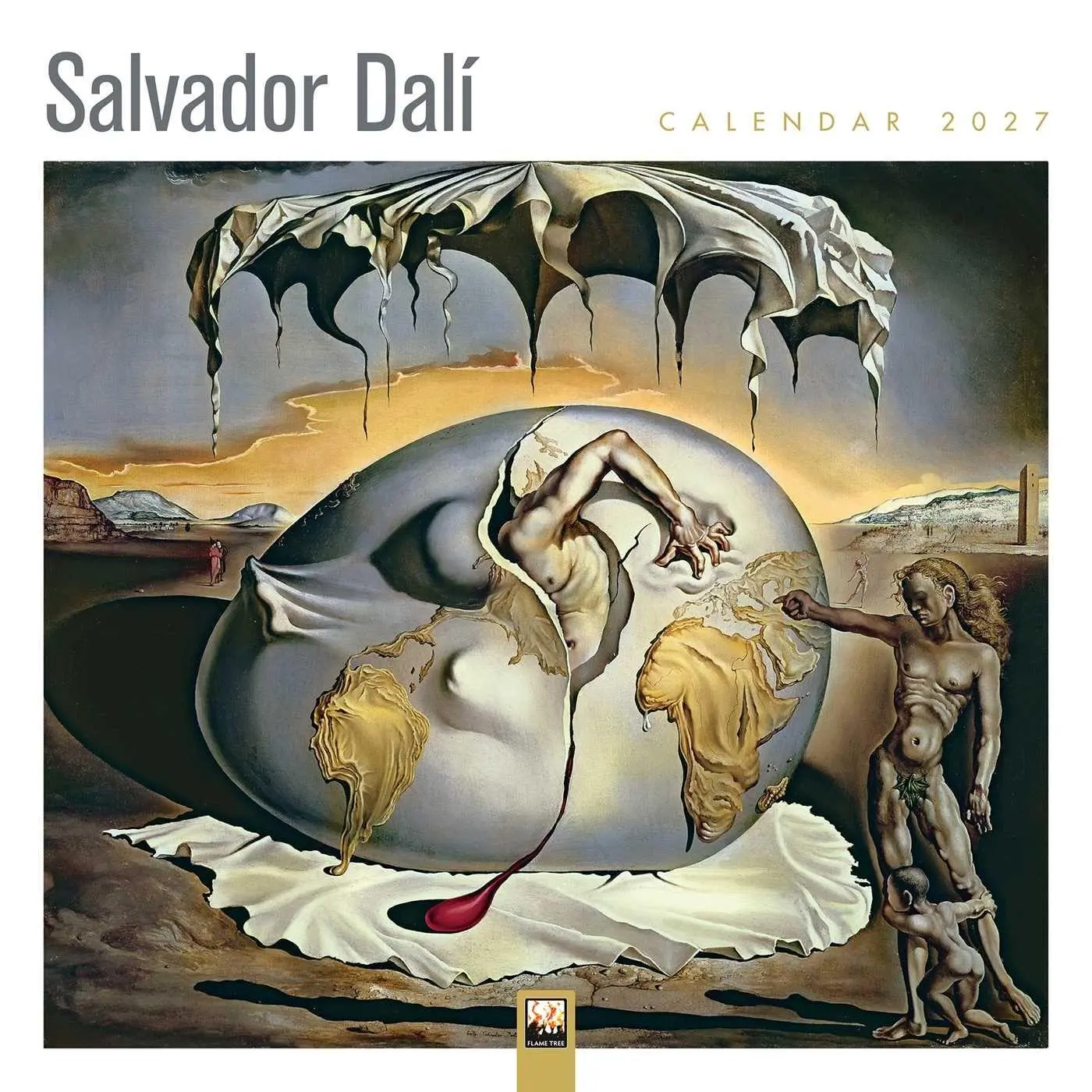 Cover: 9781806940523 | Salvador Dali 2027 - Original Flame Tree Publishing-Kalender...