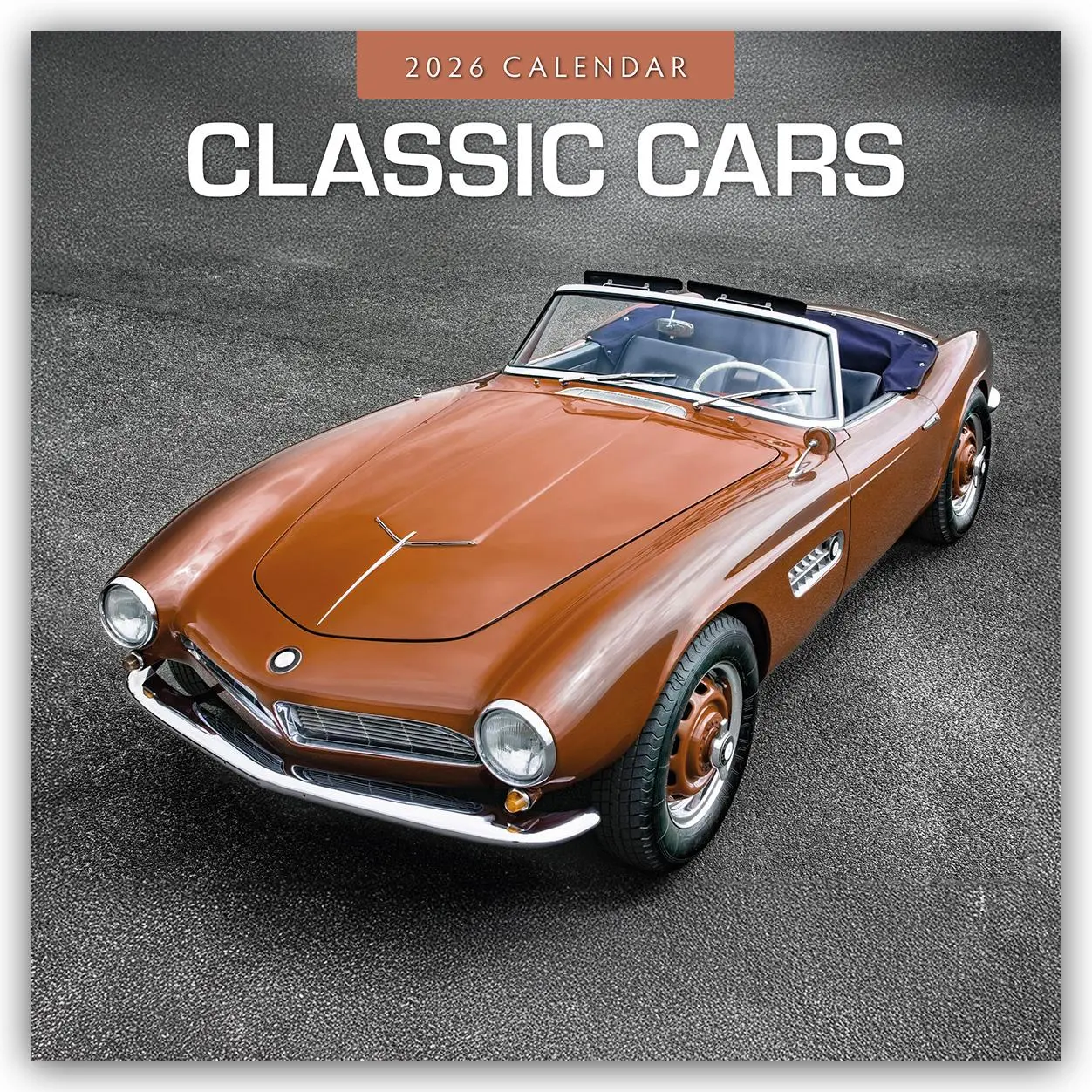 Cover: 9781837010523 | Classic Cars 2026 Square Wall Calendar | Red Robin | Taschenbuch