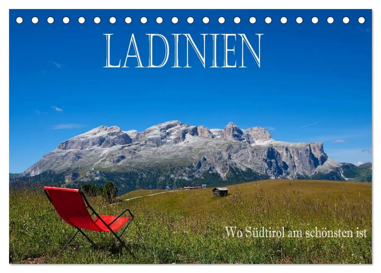 Cover: 9783457960523 | Ladinien - Wo Südtirol am schönsten ist (Tischkalender 2026 DIN A5...