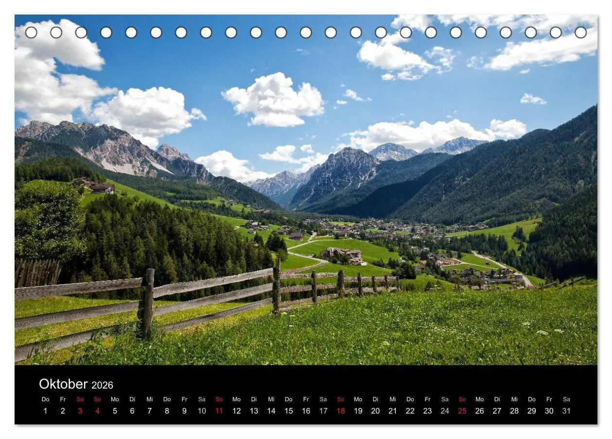 Bild: 9783457960523 | Ladinien - Wo Südtirol am schönsten ist (Tischkalender 2026 DIN A5...