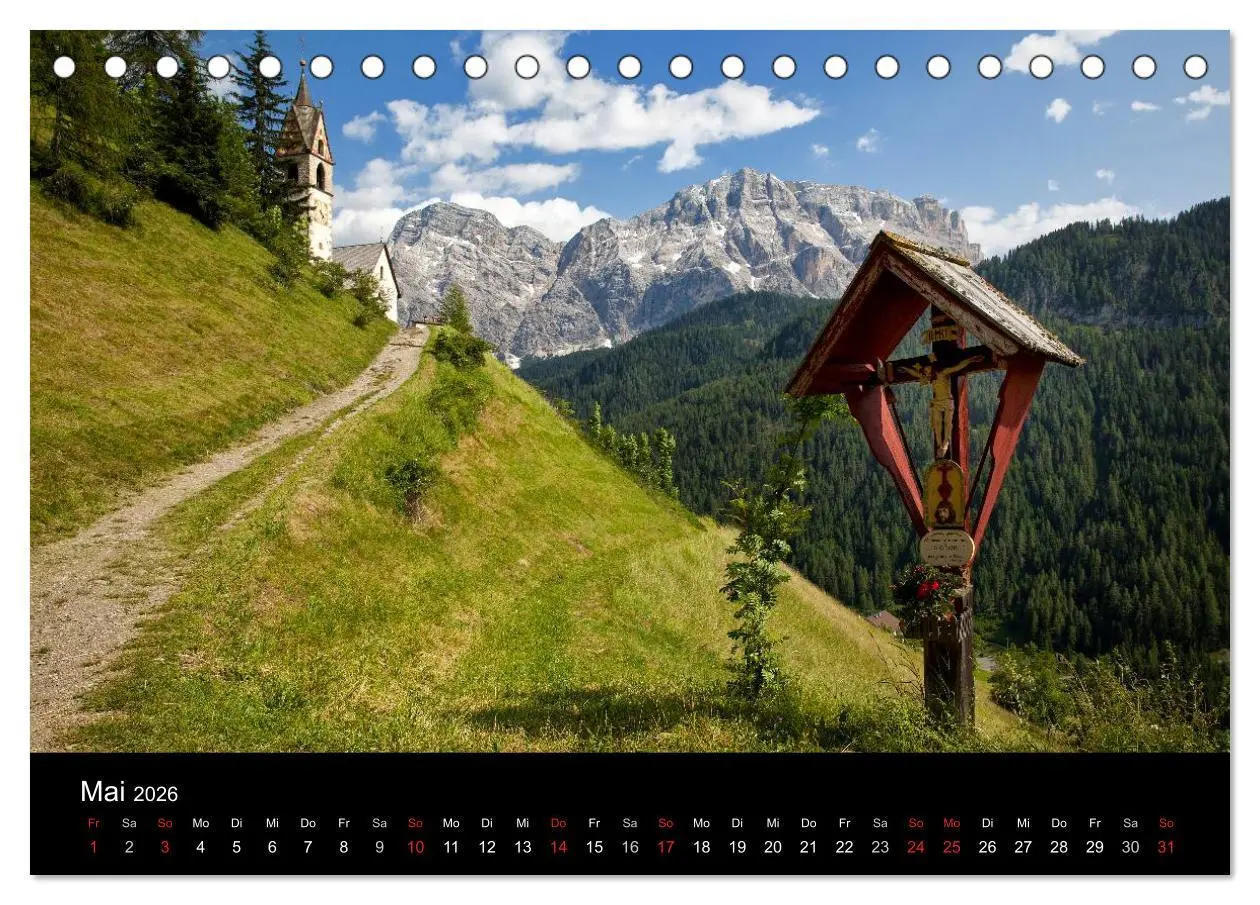 Bild: 9783457960523 | Ladinien - Wo Südtirol am schönsten ist (Tischkalender 2026 DIN A5...