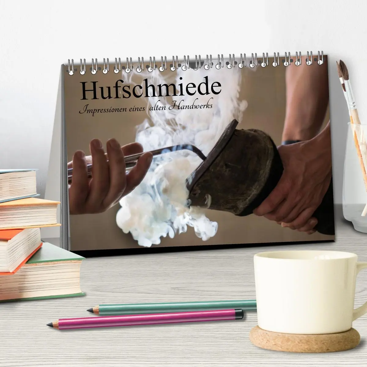 Bild: 9783516050523 | Hufschmiede - Impressionen eines alten Handwerks (Tischkalender...