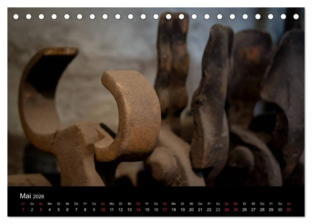 Bild: 9783516050523 | Hufschmiede - Impressionen eines alten Handwerks (Tischkalender...