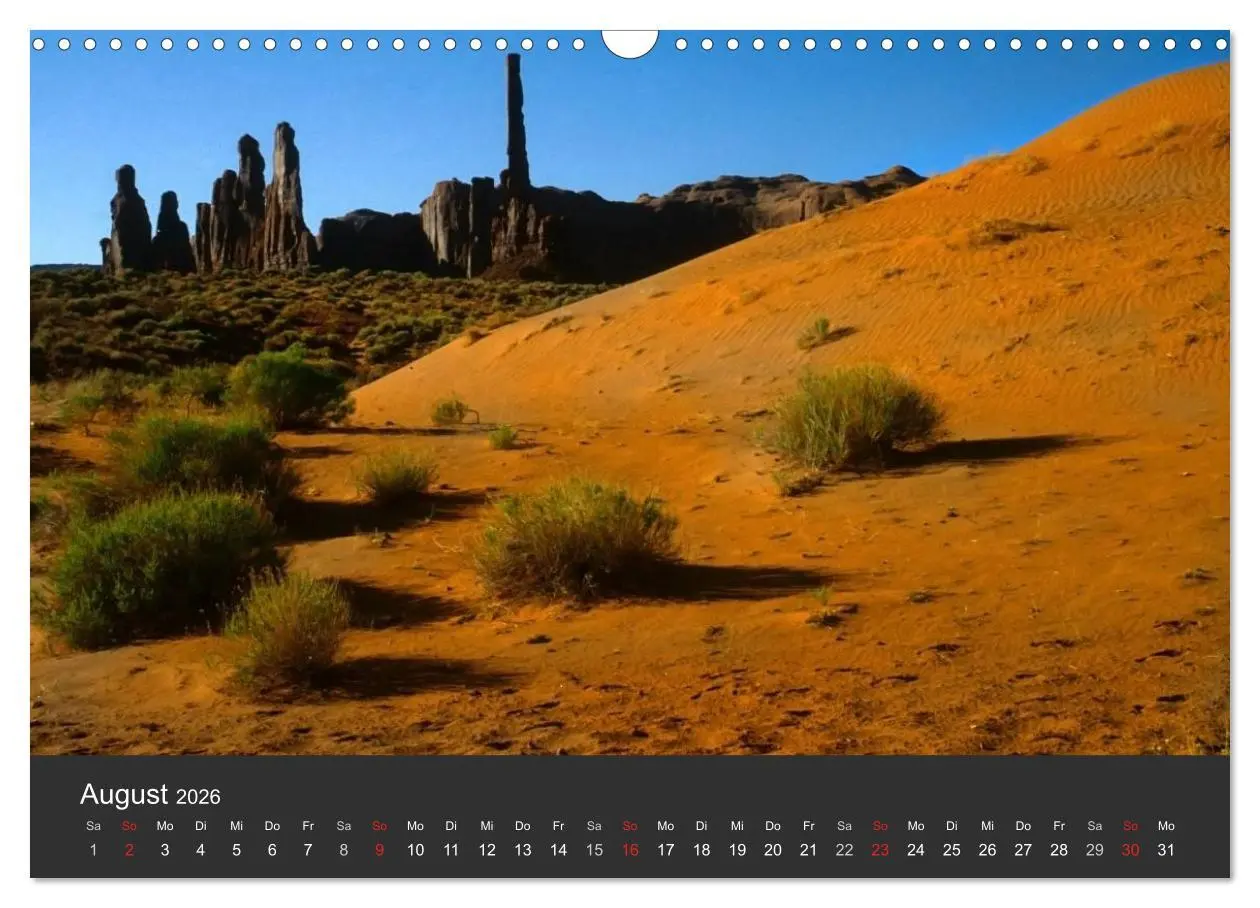 Bild: 9783516120523 | Wüsten, wilde Schönheiten (Wandkalender 2026 DIN A3 quer), CALVENDO...