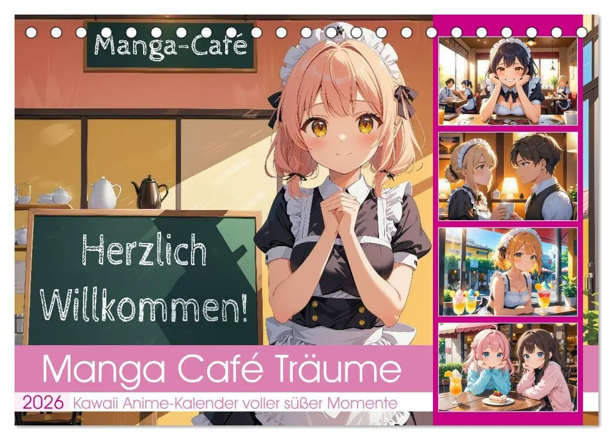 Cover: 9783516670523 | Manga Café Träume - Kawaii Anime-Kalender voller süßer Momente...