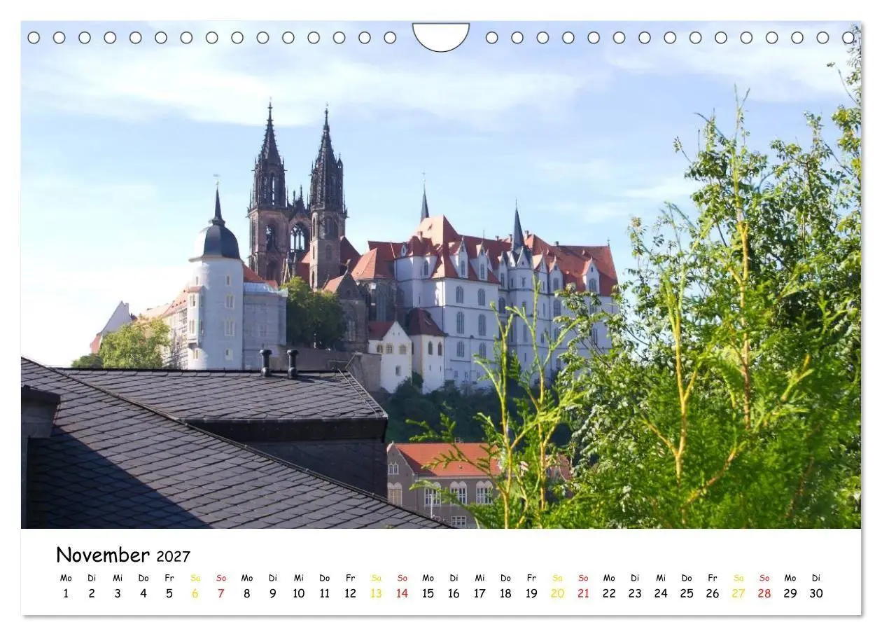 Bild: 9783569900523 | Meißen (Wandkalender 2027 DIN A4 quer), CALVENDO Monatskalender | 2027