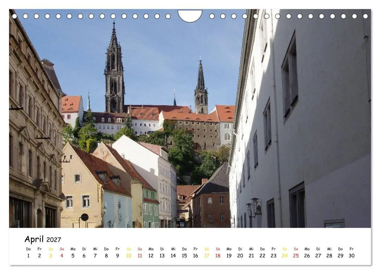Bild: 9783569900523 | Meißen (Wandkalender 2027 DIN A4 quer), CALVENDO Monatskalender | 2027