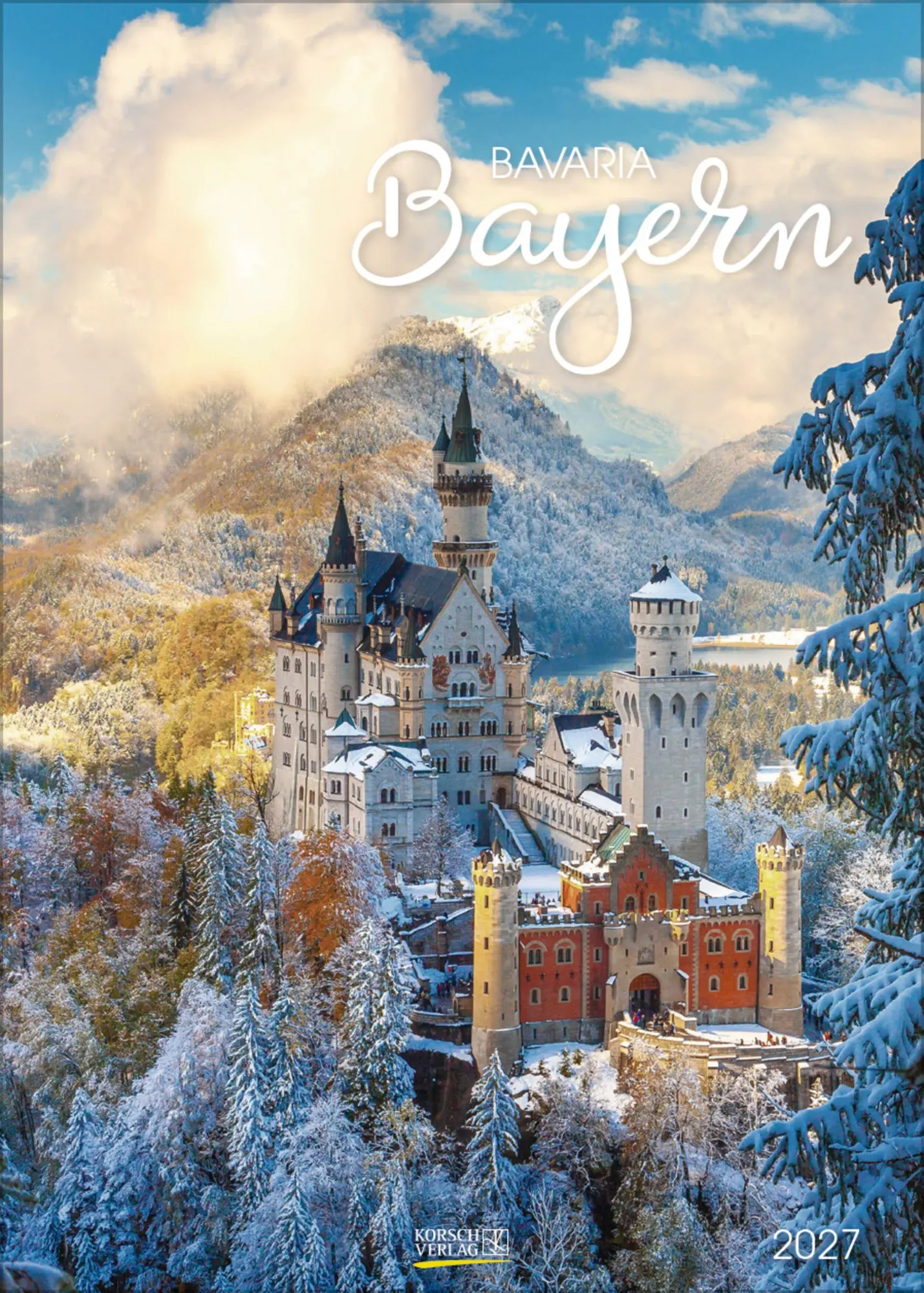 Cover: 9783819300523 | Bayern 2027 | Wandkalender mit Fotos von Bayern. Format 30 x 42 cm.