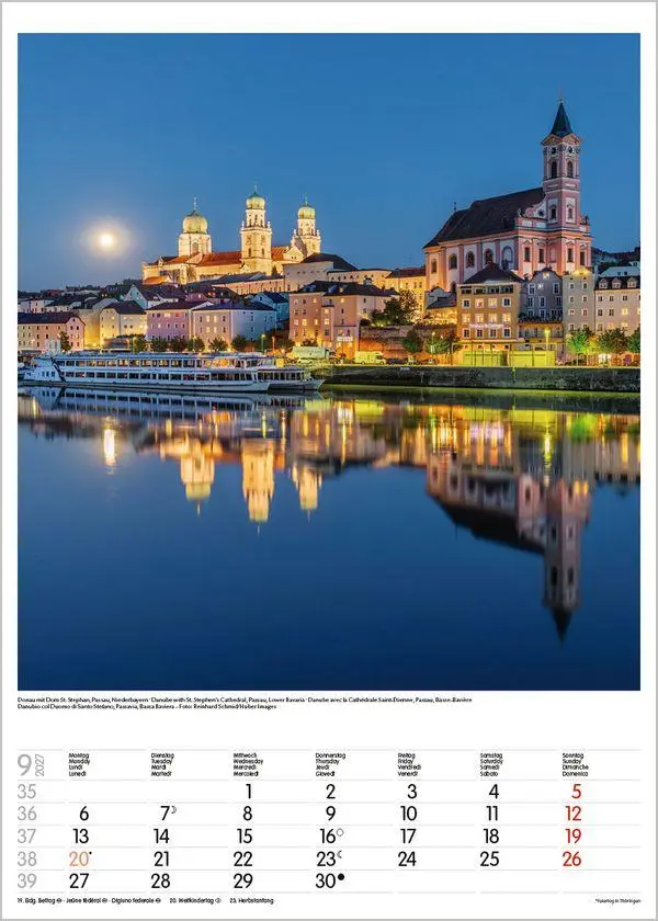 Bild: 9783819300523 | Bayern 2027 | Wandkalender mit Fotos von Bayern. Format 30 x 42 cm.