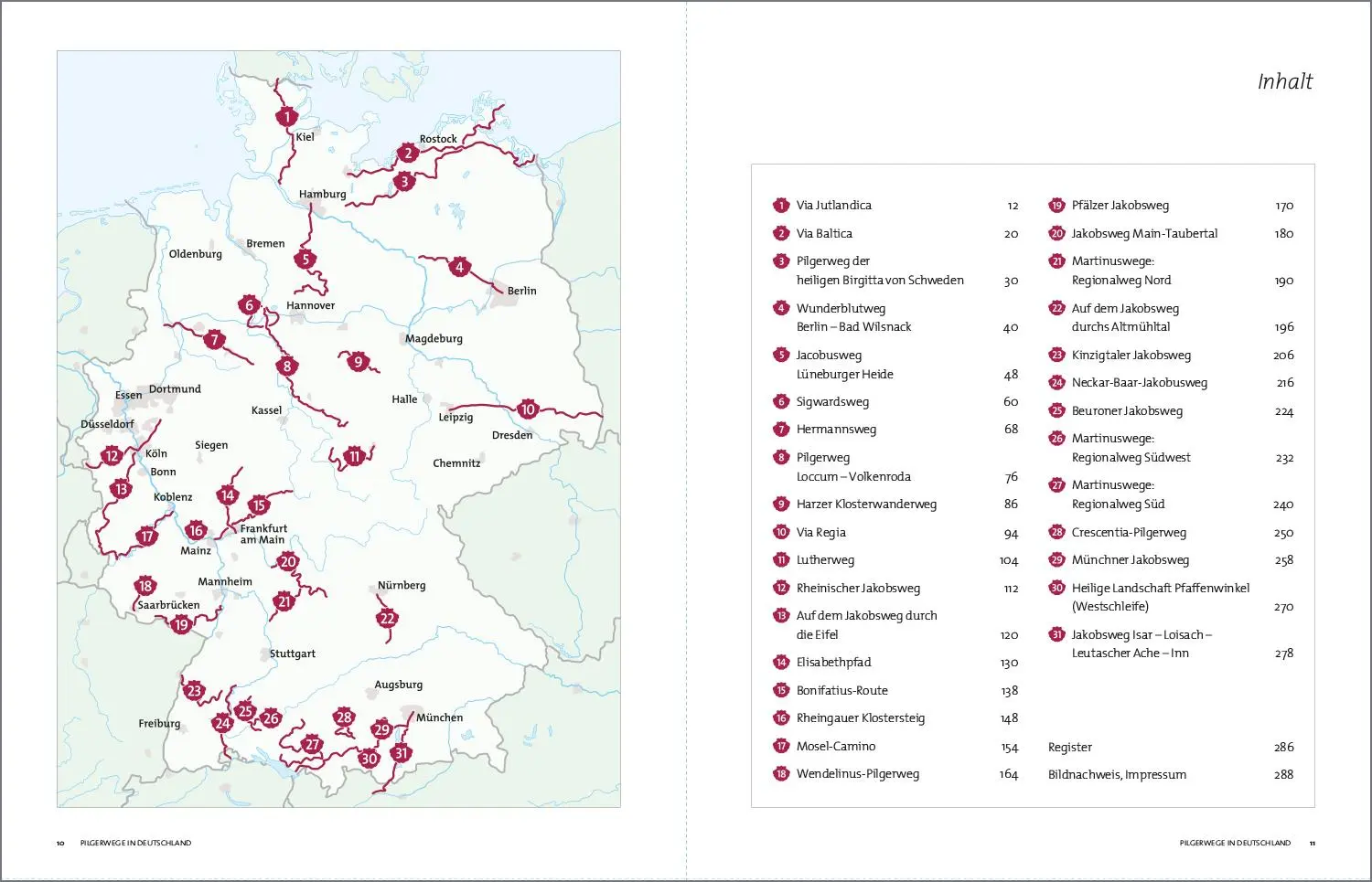 Bild: 9783969650523 | KUNTH Bildband Die schönsten Pilgerwege in Deutschland | Kapff (u. a.)