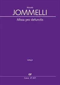 Cover: 9790007240523 | Missa pro defunctis (Klavierauszug) | Requiem | Niccolò Jommelli