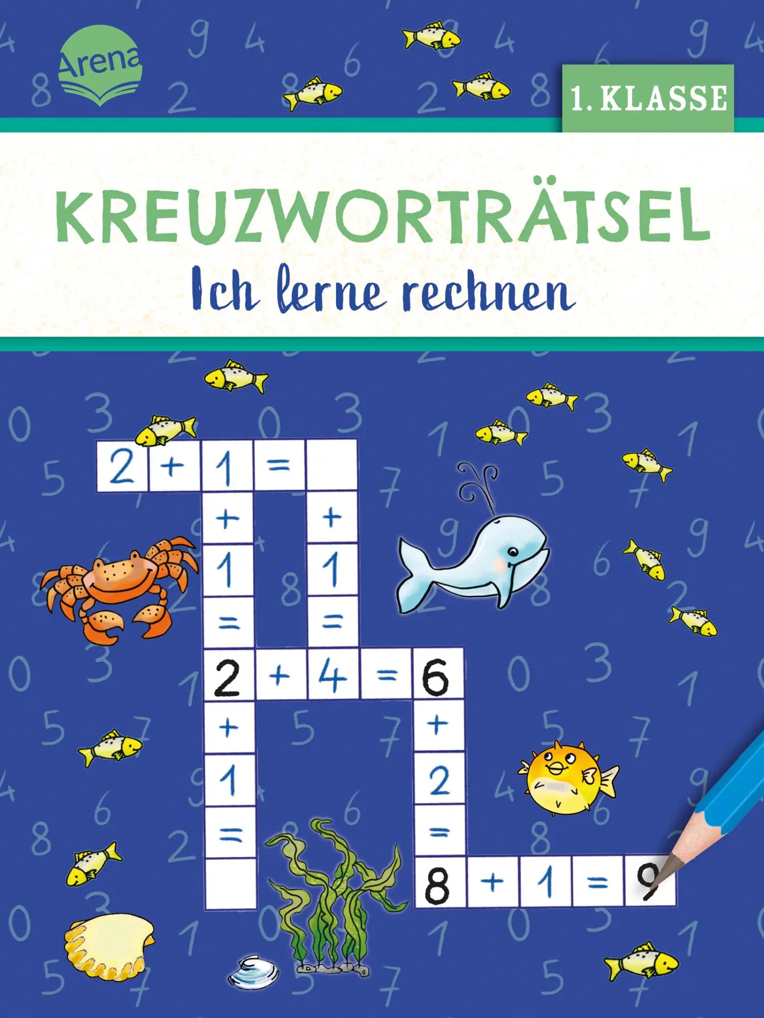 Cover: 9783401720623 | Kreuzworträtsel. Ich lerne rechnen (1. Klasse) | Holger Geßner | Buch
