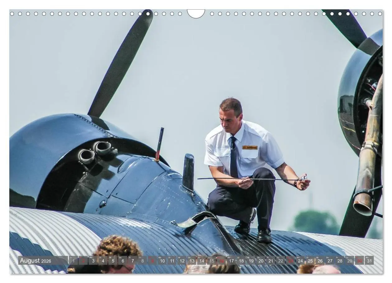 Bild: 9783516040623 | JU 52 - Zwischen Himmel und Erde (Wandkalender 2026 DIN A3 quer),...