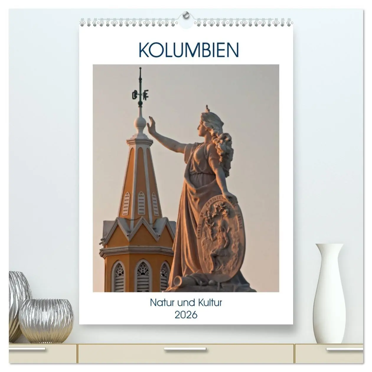 Cover: 9783516420623 | Kolumbien - Natur und Kultur (hochwertiger Premium Wandkalender...