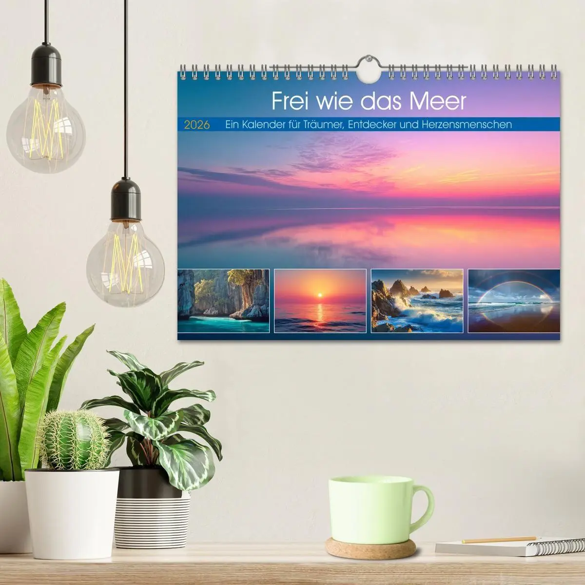 Bild: 9783516730623 | Frei wie das Meer (Wandkalender 2026 DIN A4 quer), CALVENDO...