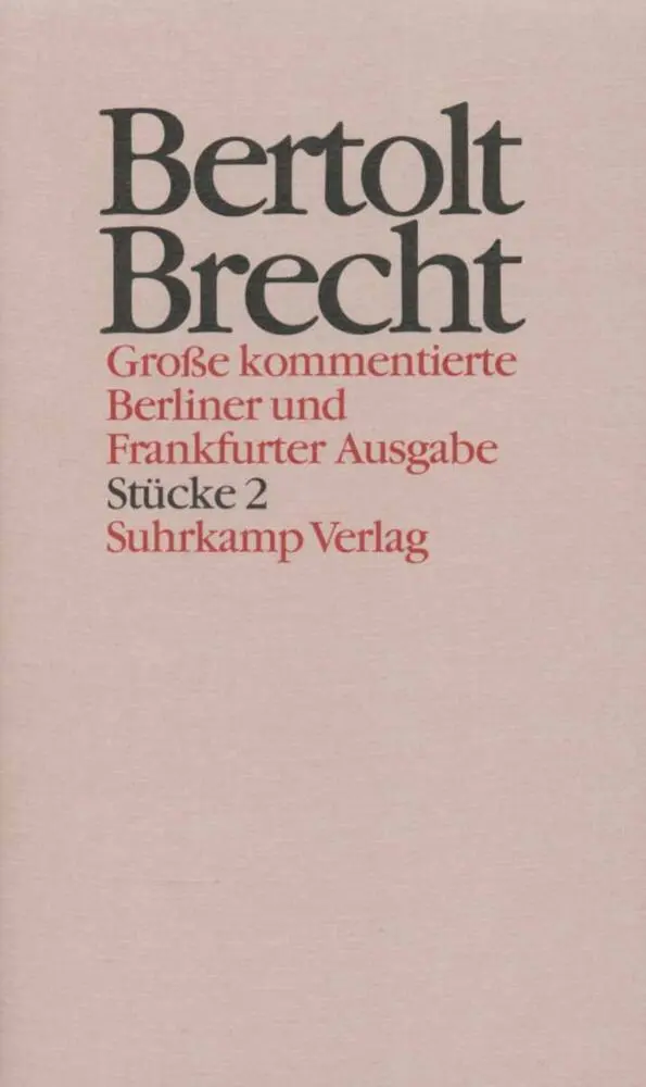 Cover: 9783518400623 | Werke. Große kommentierte Berliner und Frankfurter Ausgabe. 30...