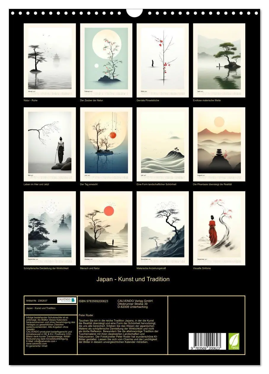 Bild: 9783569200623 | Japan - Kunst und Tradition (Wandkalender 2027 DIN A3 hoch),...