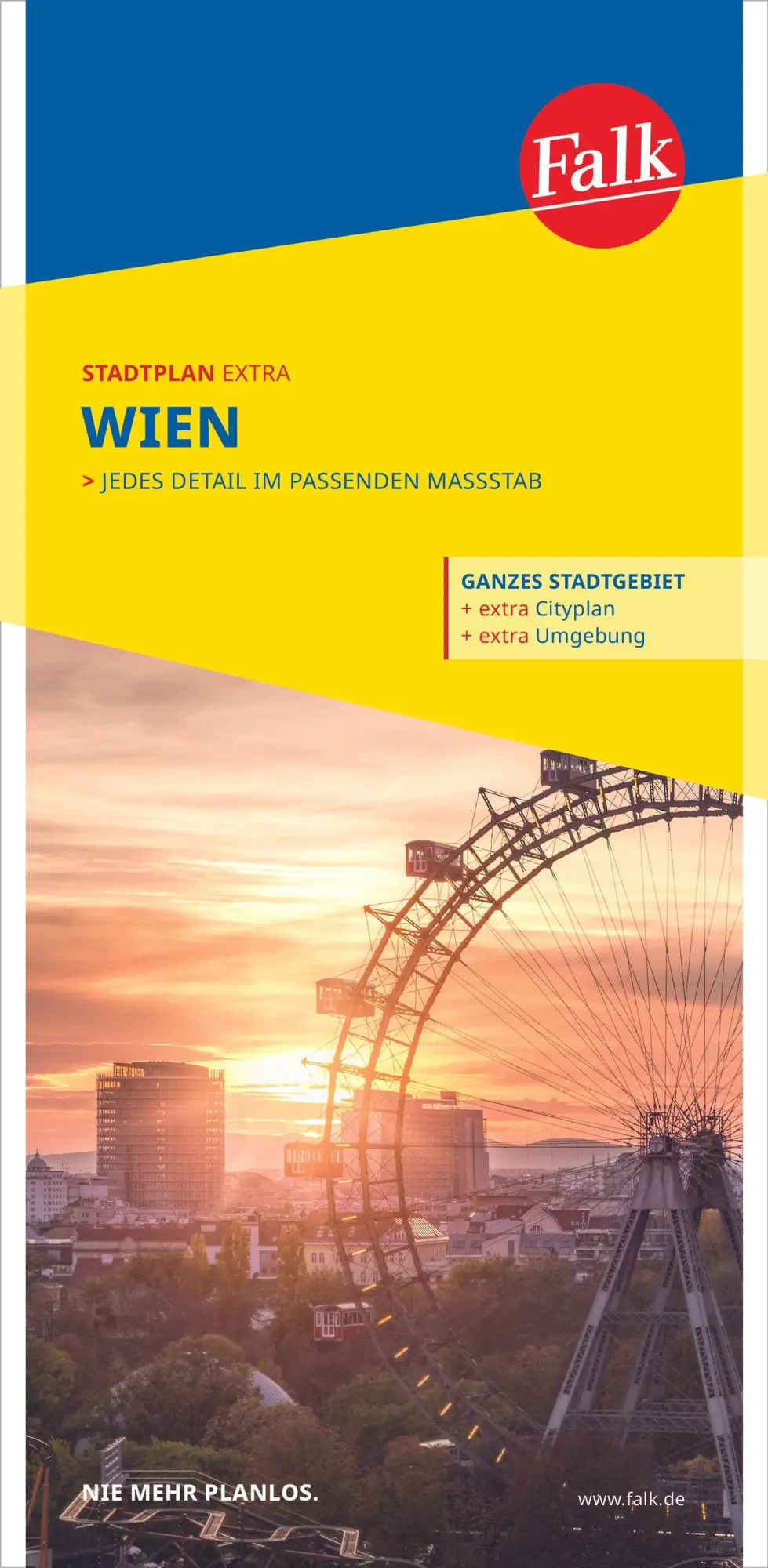 Cover: 9783827900623 | Falk Stadtplan Extra Wien 1:21.500 | (Land-)Karte | Deutsch | 2023